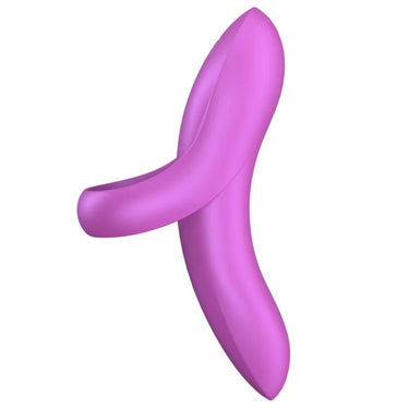 Vibratore a Dito Intuitivo con 12 Vibrazioni Potenti e Silicone